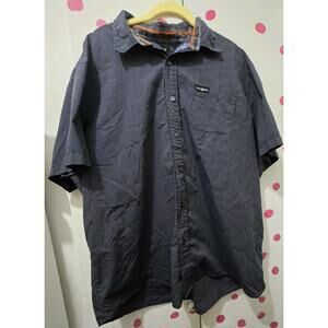 Taco Bell Uniform Employee Button Up Shirt Men's 2xl Short Sleeve